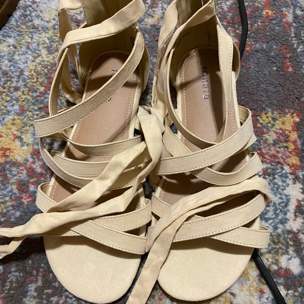 Torrid size 9 gladiator sandals these are new
